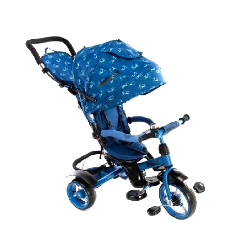 KikkaBoo Τρίκυκλο Ποδηλατάκι Kikkaboo Alonsy 3 σε 1 Blue Bikes