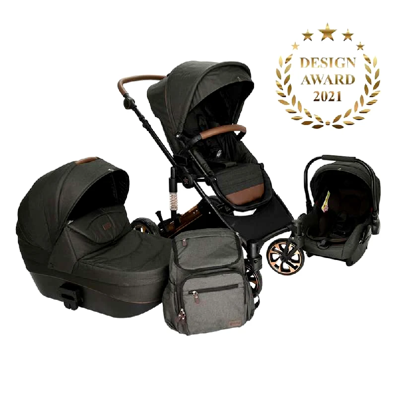 Bebe Stars ΠΟΛΥΚΑΡΟΤΣΙ 3 ΣΕ 1 BELIZE GRAPHITE ΜΕ ΡΥΘΜΙΖΟΜΕΝΟ ΚΑΘΙΣΜΑ ΚΑΙ ΑΝΑΚΛΙΝΟΜΕΝΗ ΠΛΑΤΗ