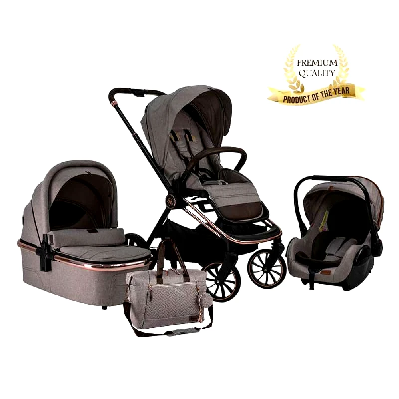 Bebe Stars ΠΟΛΥΚΑΡΟΤΣΙ 3 ΣΕ 1 JEWEL MARBLE BEIGE – ΙΔΑΝΙΚΟ ΓΙΑ ΒΡΕΦΗ ΚΑΙ ΝΗΠΙΑ