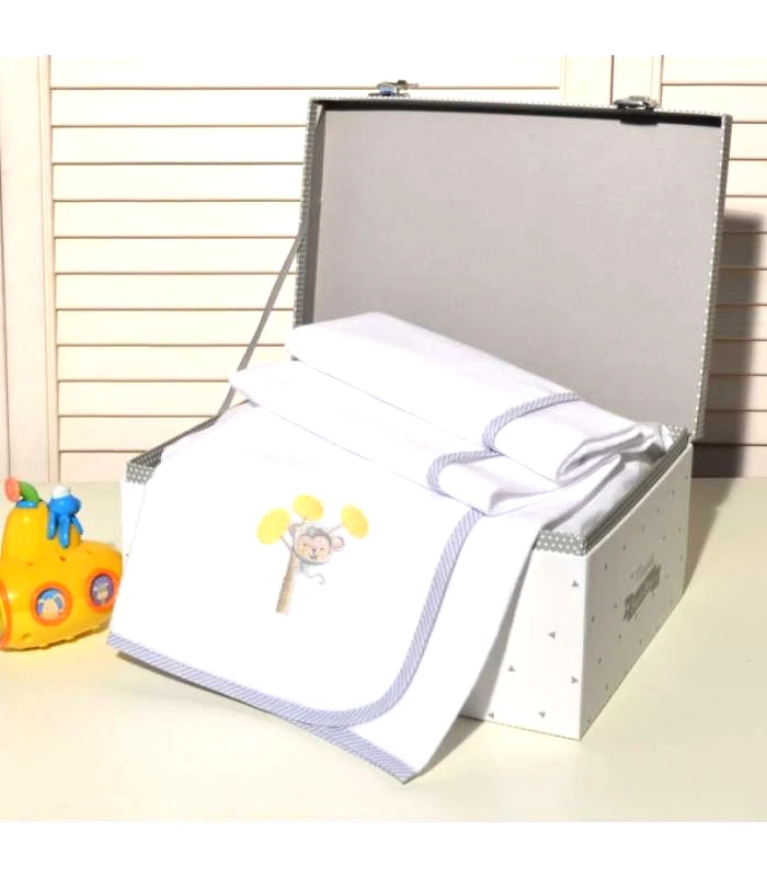 Omega Home ΠΑΝΑ ΦΑΝΕΛΕΝΙΑ ΜΑΪΜΟΥΔΑΚΙ 80X80CM 200ΓΡ/ΤΜ OMEGA HOME - OLIVER BABY