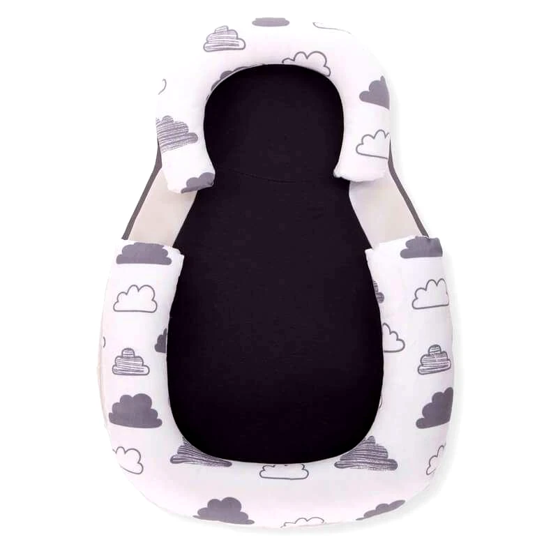 KikkaBoo Kikka boo Βρεφικό Μαξιλάρι Θέσης - Σφηνάκι 60X40 Anti-rollover Memory Foam Clouds
