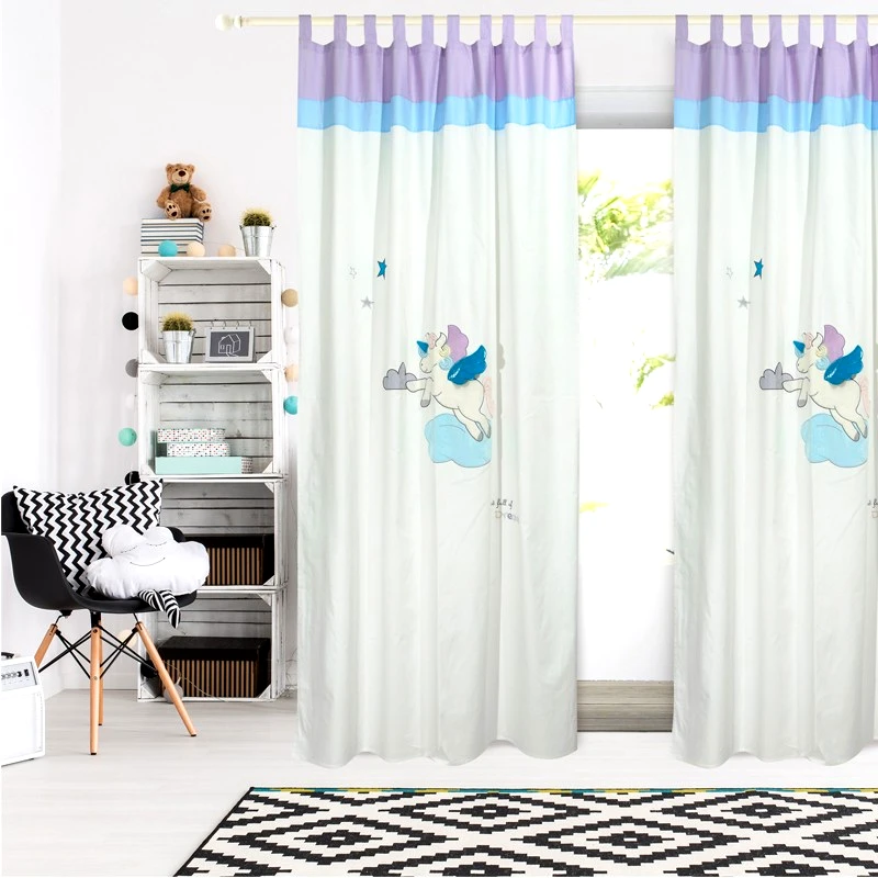 Das-Home Das Home Παιδική Κουρτίνα με κρίκους 6463 140Χ260