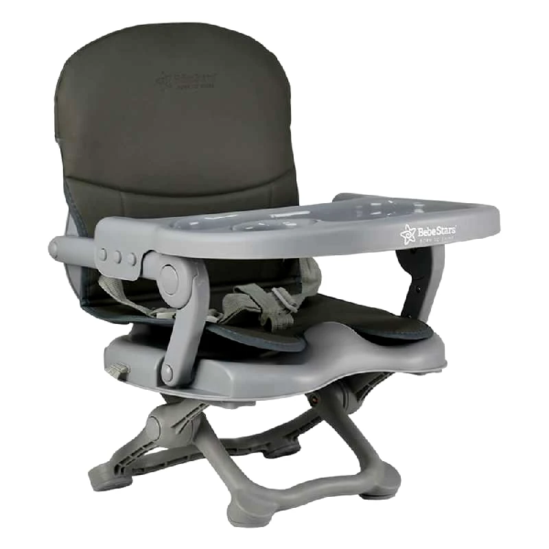 Bebe Stars ΚΑΡΕΚΛΑΚΙ ΦΑΓΗΤΟΥ BOOSTER ΓΙΑ ΤΑΞΙΔΙΟ GREY BEBE STARS – ΙΔΑΝΙΚΟ ΓΙΑ ΒΡΕΦΗ