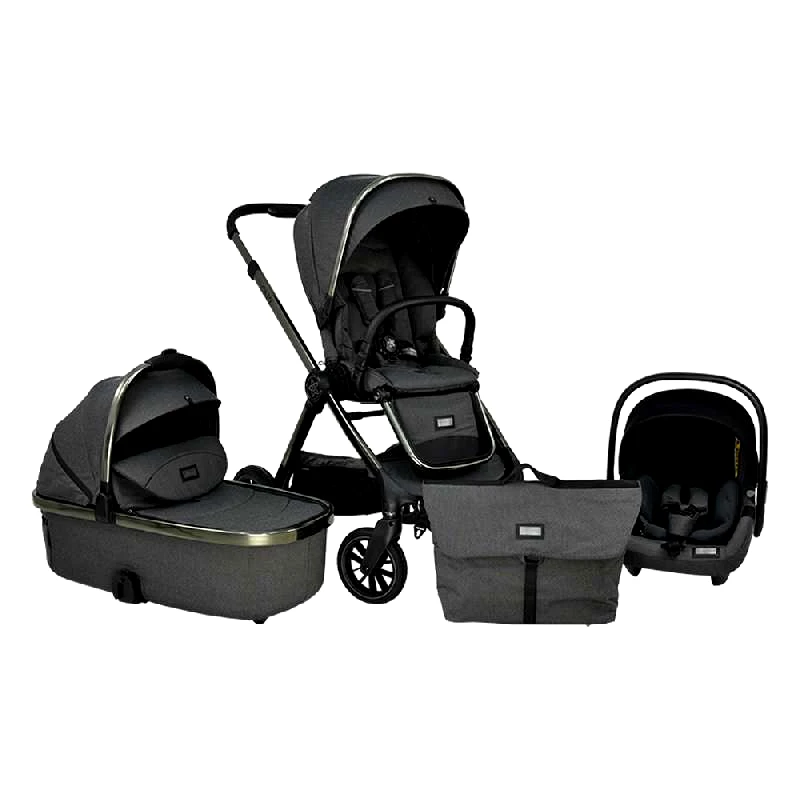 Bebe Stars ΠΟΛΥΚΑΡΟΤΣΙ 3 ΣΕ 1 ONYX ΓΚΡΙ ΜΕ ΑΝΑΚΛΙΝΟΜΕΝΟ ΚΑΘΙΣΜΑ ΚΑΙ ΡΥΘΜΙΖΟΜΕΝΗ ΠΛΑΤΗ