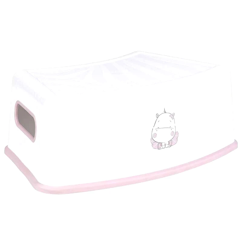 KikkaBoo Βοηθητικό Σκαλοπάτι Μπάνιου Hippo Pink Kikka boo
