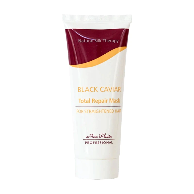 Mon Platin Mon Platin Professional - Natural Silk Therapy Black Caviar Total Repair Mask For Straightened Hair (100ml)