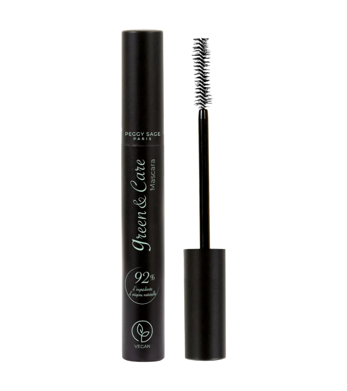 Peggy Sage Peggy Sage - Green & Care Mascara Black (8ml)
