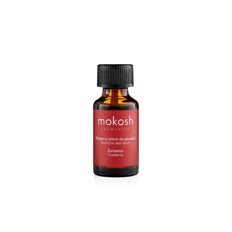 mokosh Mokosh Cosmetics Nourishing Nail Elixir Cranberry (10ml)