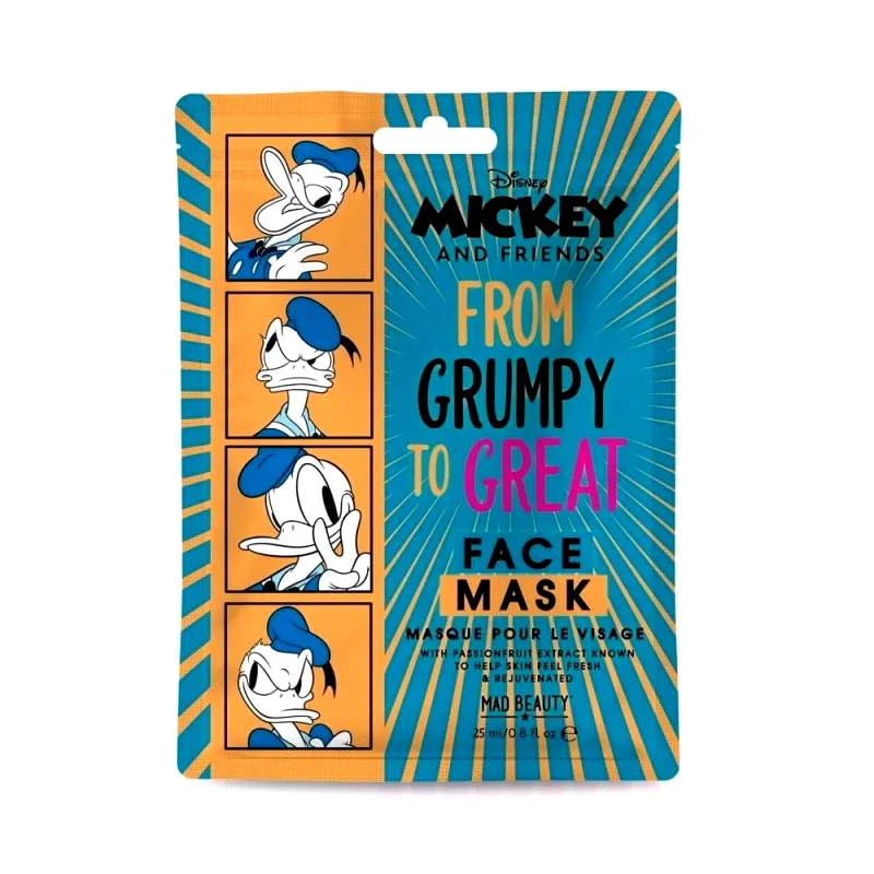Mad Beauty Mad Beauty Mickey & Friends - Donald Face Mask (25ml)