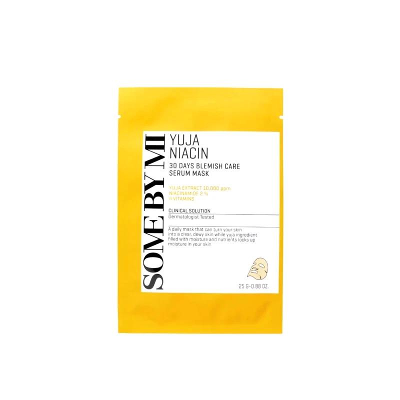 Some By Mi Some By Mi Yuja Niacin 30 Days Blemish Care Serum Sheet Mask (25g)