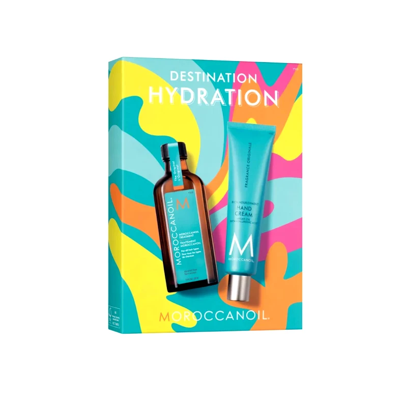 Moroccanoil Moroccanoil Destination Hydration (Treatment 100ml & Hand Cream 100ml)