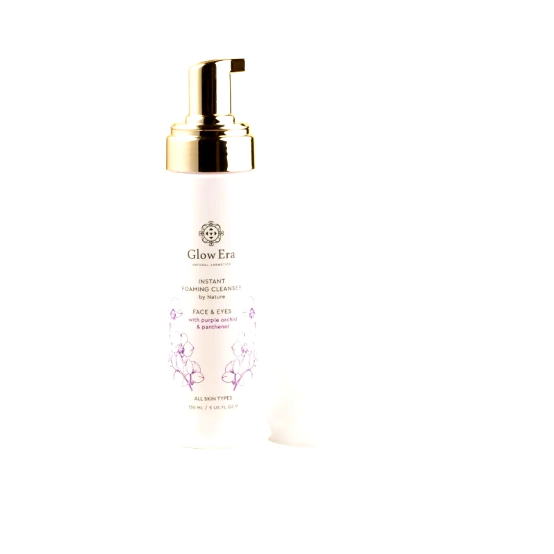 Glow Era Glow Era Cleansing Foam - Face & Eyes with Purple Orchid (150ml)