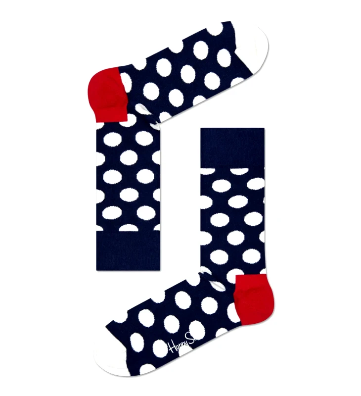 Happy Socks Happy Socks Big Dot Sock (Size: 41-46)