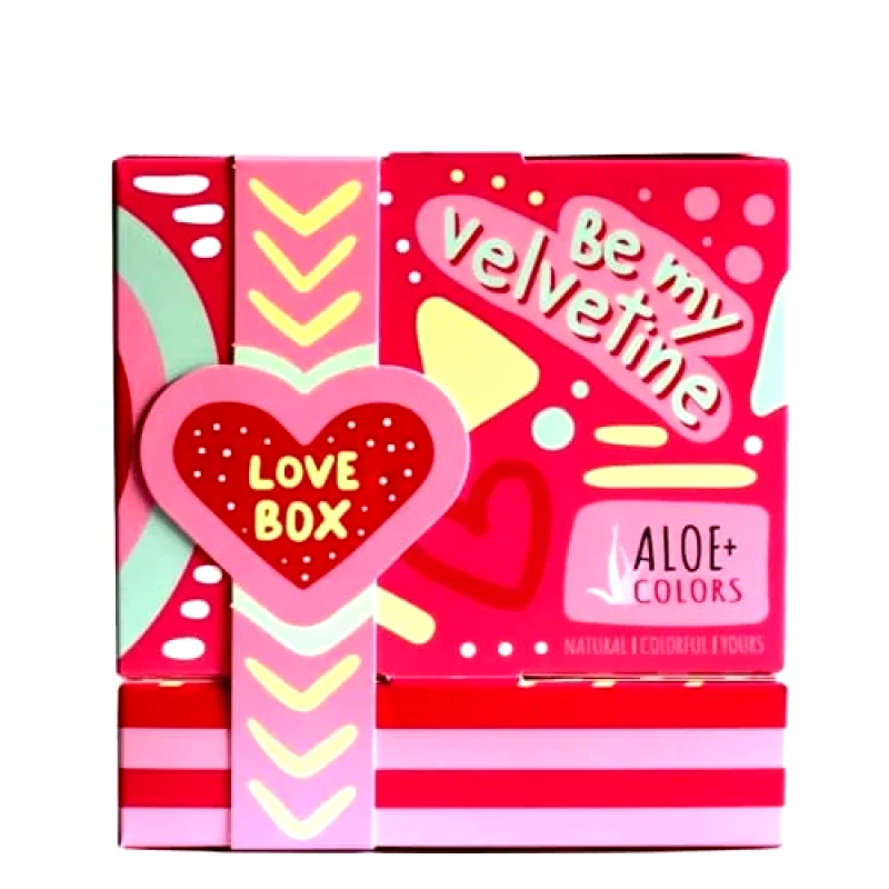 Aloe+ Colors Aloe+ Colors - Be My Velvetine! Gift Set (Dry Oil So Velvet 100ml & Hair & Body Mist So Velvet 100ml)