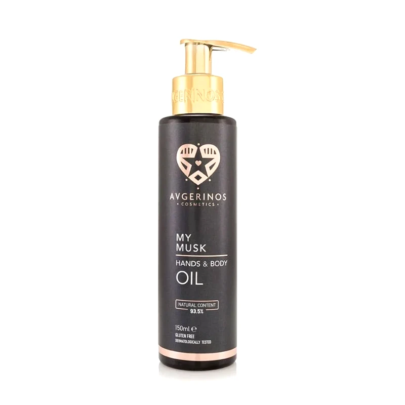 Avgerinos Cosmetics Avgerinos Cosmetics My Musk Hands & Body Oil (150ml)
