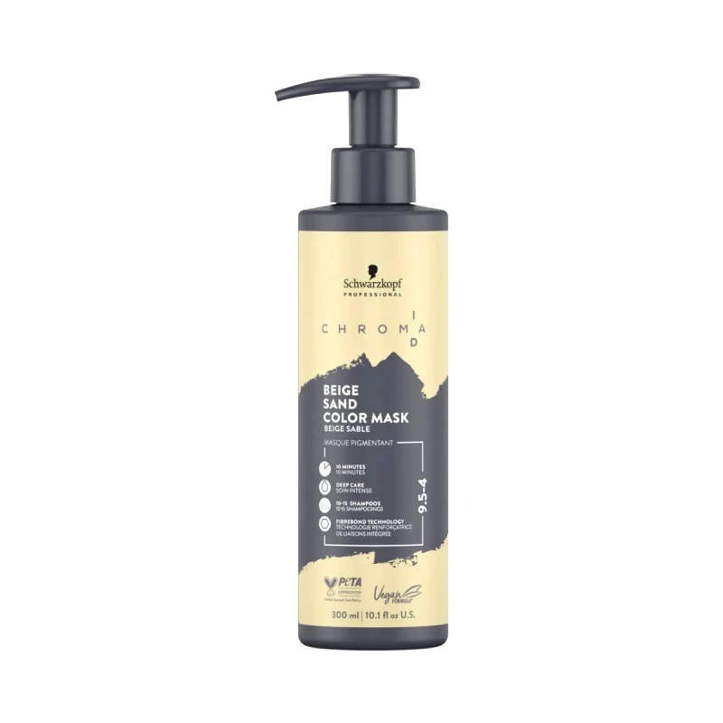 Schwarzkopf Professional Schwarzkopf Professional ChromaID Beige Sand 9.5-4 Color Mask (300ml)