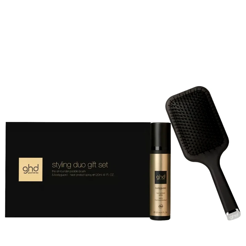 ghd Ghd - Styling Duo Gift Set (Paddle Brush & Bodyguard 120ml)