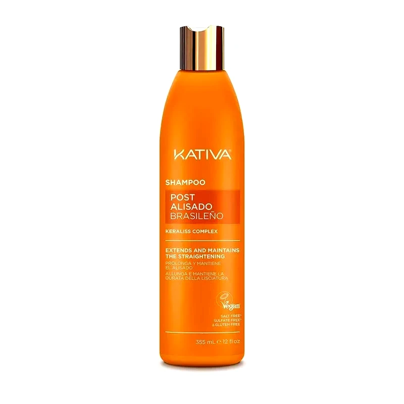 Kativa Kativa Post Alisado Brazileno Keraliss Complex Shampoo (355ml)