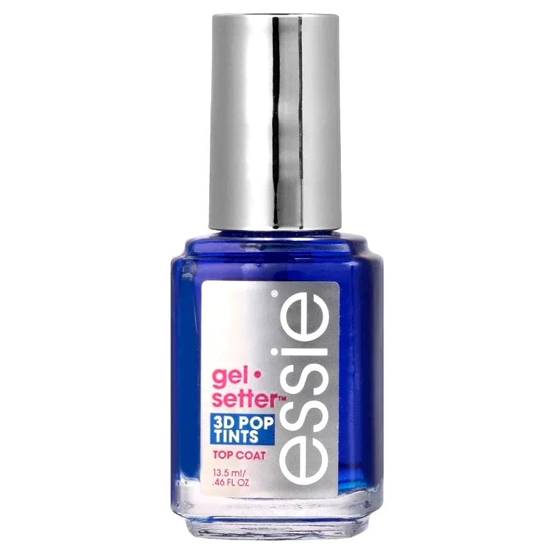 Essie Essie - Gel Setter 3D Pop Tints Top Coat - Birds Eye Blue (13,5ml)