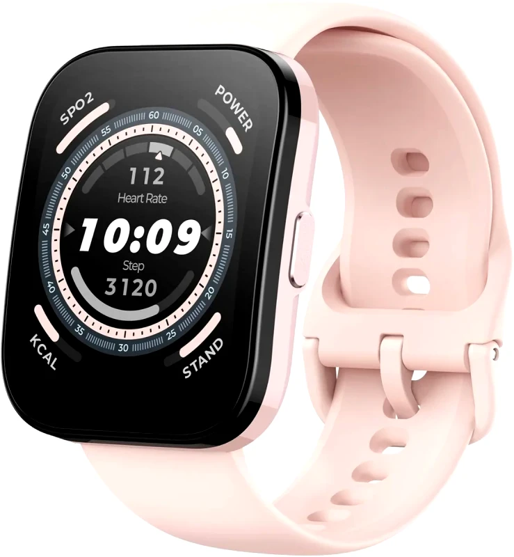 Xiaomi Amazfit Bip 5 Smartwatch - Pastel Pink