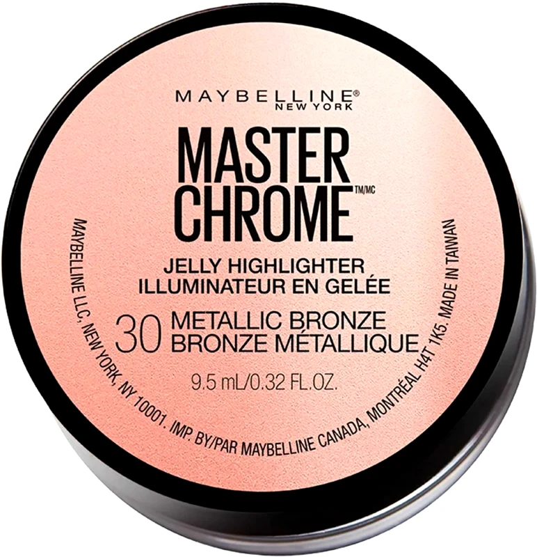 Maybelline Maybelline New York Master Chrome Jelly Highlighter - 30 Metallic Bronze (9,5ml)