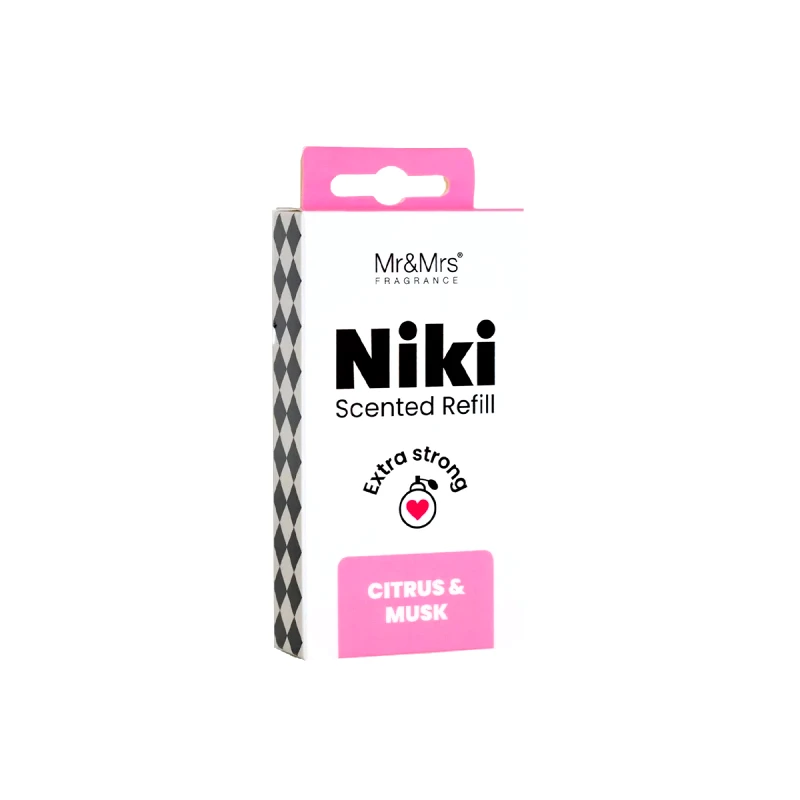 Mr&Mrs Fragrance Mr & Mrs Fragrance Niki Scented Refill - Citrus & Musk