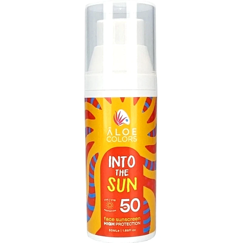 Aloe+ Colors Aloe Colors Into The Sun Face Sunscreen SPF50 High Protection (50ml)