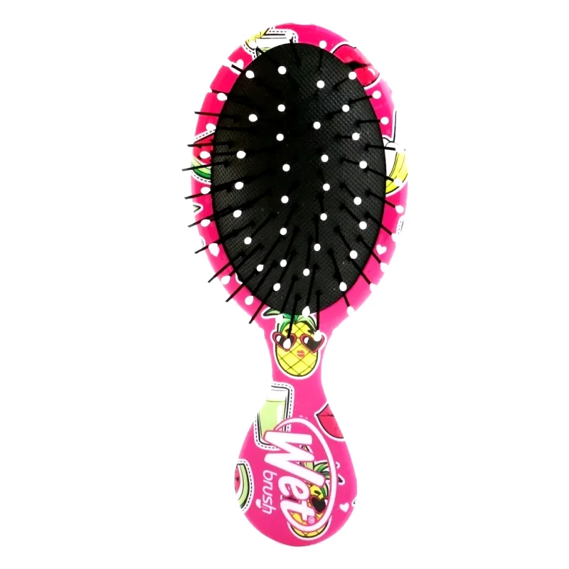 Wet Brush Wet Brush Mini Detangler Happy Hair - Smiley Pineapple