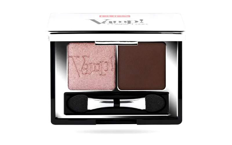 Pupa Milano Pupa Vamp! Compact Duo Eyeshadow - 002 Pink Earth (2.2g)