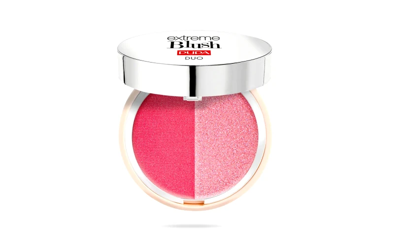Pupa Milano Pupa Extreme Blush Duo - 140 Radiant Flamingo - Glow Creamy (4g)
