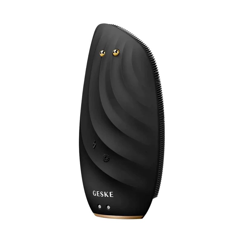Geske Geske Sonic Thermo Facial Brush & Face-Lifter 8 in 1 - Black