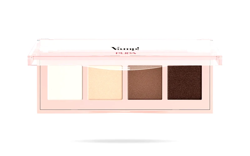 Pupa Milano Pupa Vamp! 4 Eyeshadow Palette - 001 Natural Matt (5.2g)