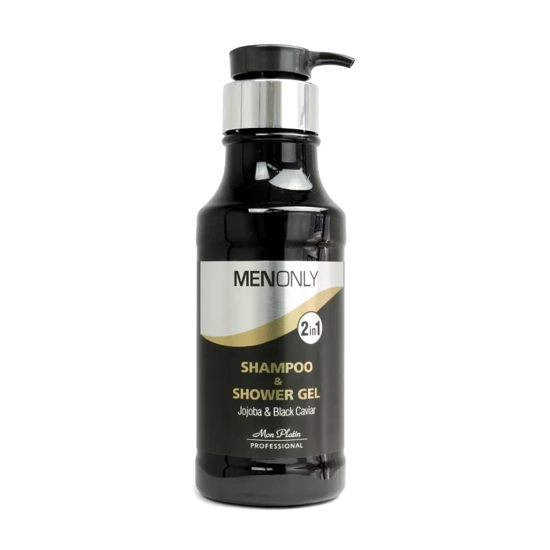 Mon Platin Mon Platin Professional - Men Only Shampoo & Shower Gel 2 In 1 Jojoba & Black Caviar (400ml)