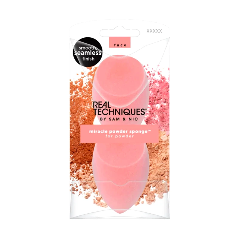 Real Techniques Real Techniques By Sam & Nic Sponge Miracle Powder Sponge (2 pcs)