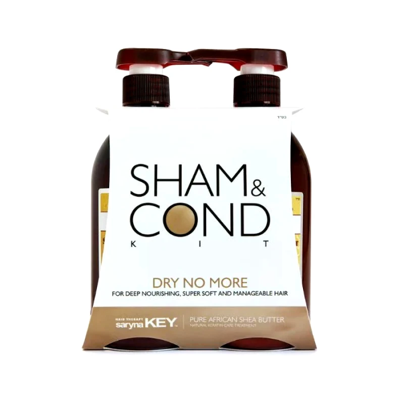 saryna KEY Saryna Key Hair Therapy Sham & Cond Kit Dry No More (Shampoo 500ml & Conditioner 500ml)