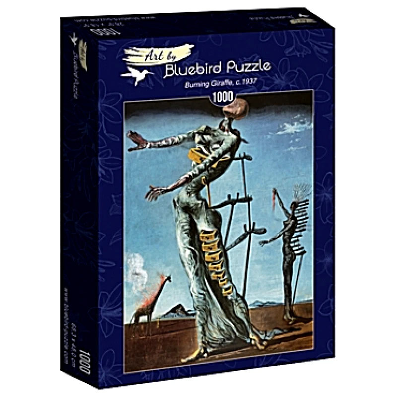 Παζλ Bluebird Salvador Dalí - Burning Giraffe - 1000 τεμ.
