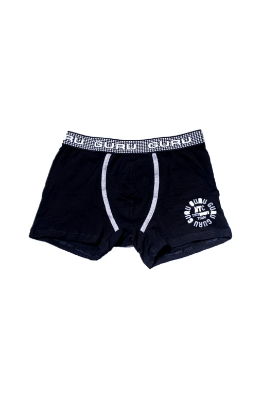 Lingerie Center Βαμβακερό Μπόξερ Guru - Μαύρο - LC5104-Μαύρο-M