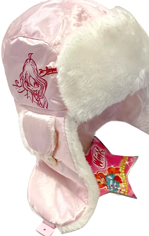 Lingerie Center Σατέν Καπέλο με γούνα Winx - Ροζ - LC444429-Ροζ-One size