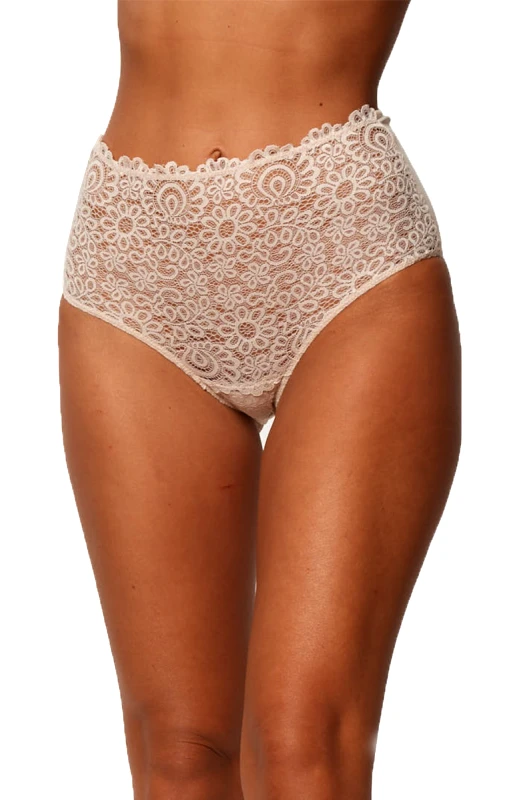 Lingerie Center Ελαστικό Ψηλόμεσο Κιλοτάκι Χωρίς Ραφές Classic - Μπεζ - LC1020-Μπεζ-M