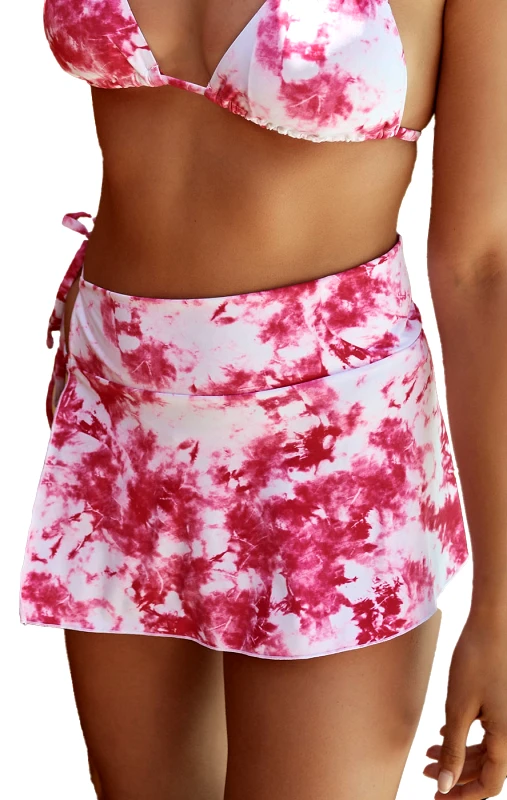 Lingerie Center Φούστα Παρεό Tie Dye - Φουξ - LC11012-0-Φουξ-One Size