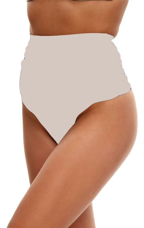 Lingerie Center Λαστέξ String Κιλοτάκι - Μπεζ - LC3145-Μπεζ-L/XL