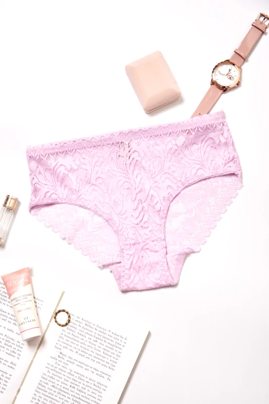 Lingerie Center Δαντελένιο Κιλοτάκι Classic - Λιλά - LC51424-Λιλά-M/L