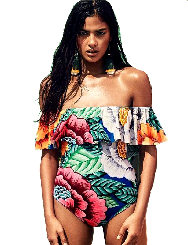 Lingerie Center Ολόσωμο Μαγιό Clarisse - Πολύχρωμο - DY3157-Πολύχρωμο-S