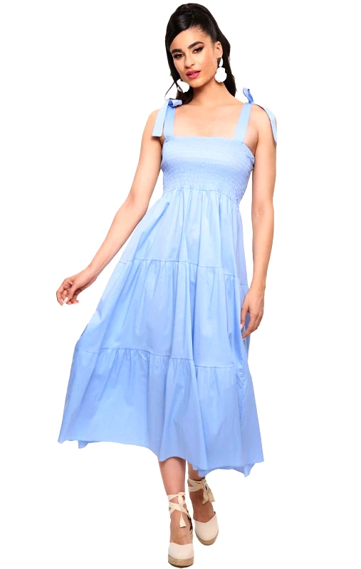 Lingerie Center Φόρεμα Blue Sky - Γαλάζιο - LC4213-Γαλάζιο-One Size