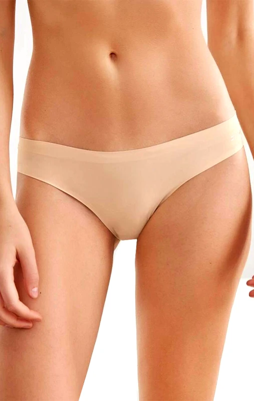 Lingerie Center Κιλοτάκι Χωρίς Ραφές Laser Cut - Μπεζ - 220053-Μπεζ-S/M