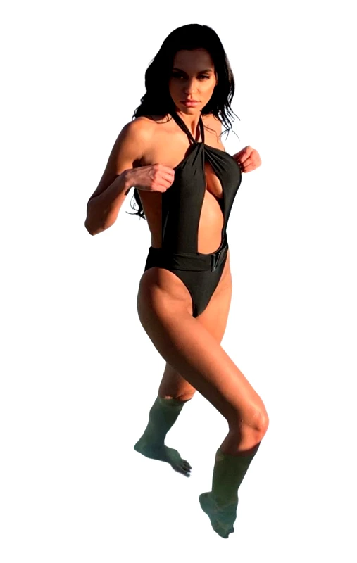 Lingerie Center Μαύρο Ολόσωμο Μαγιό Victoria - Μαύρο - LC211102-Μαύρο-S