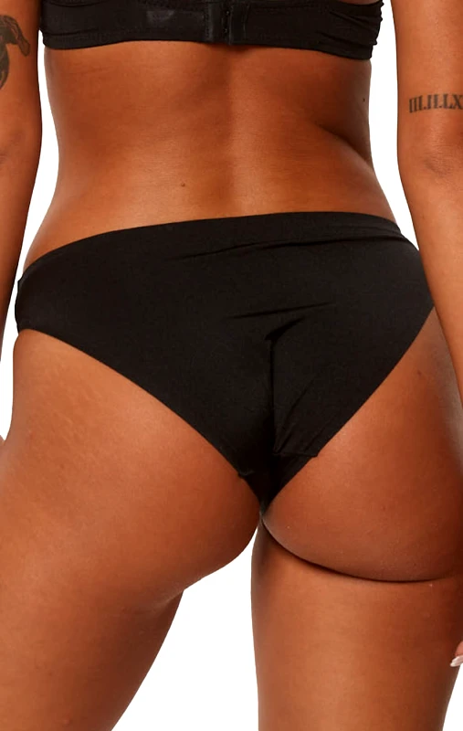 Lingerie Center Seamless Laser Cut Κιλοτάκι - Μαύρο - LC6706-2-Μαύρο-XL