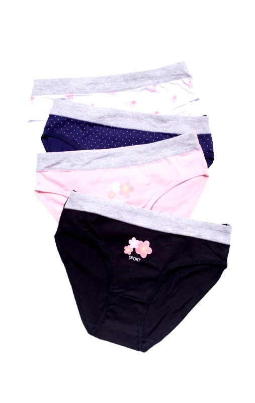 Lingerie Center Βαμβακερά Κιλοτάκια 4 Τεμαχίων Sport - Πολύχρωμο - LC20262-Πολύχρωμο-S/M