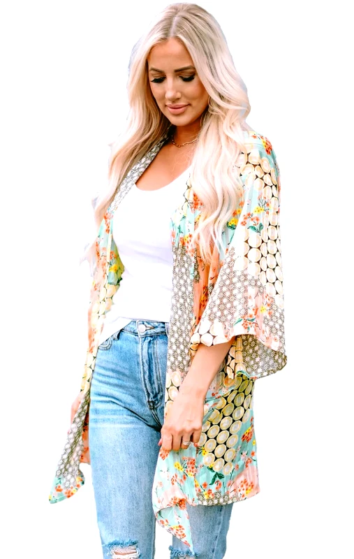 Lingerie Center Κιμονό Selen - Πολύχρωμο - LC2541703-22-Πολύχρωμο-One Size
