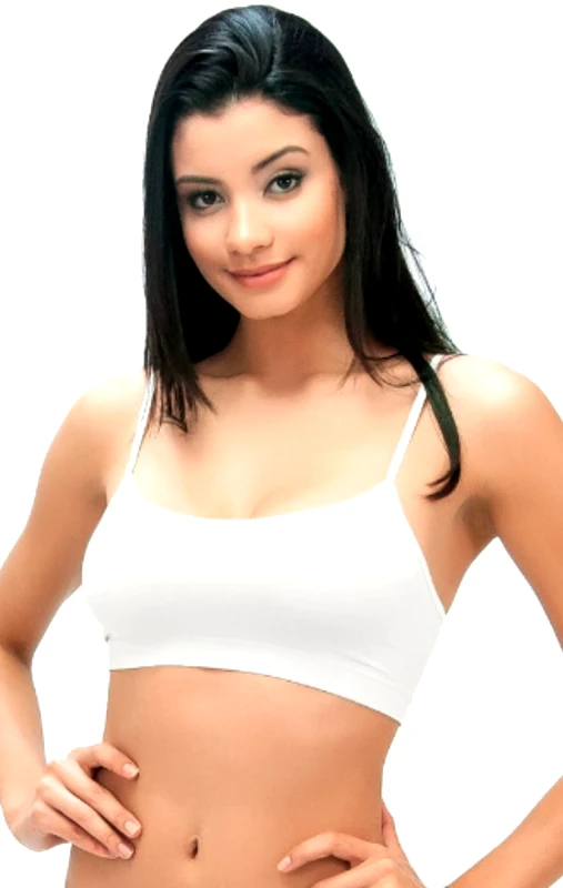 Lingerie Center Τιραντάκι Μπουστάκι Fitness - Λευκό - FT1121-Λευκό-L/XL